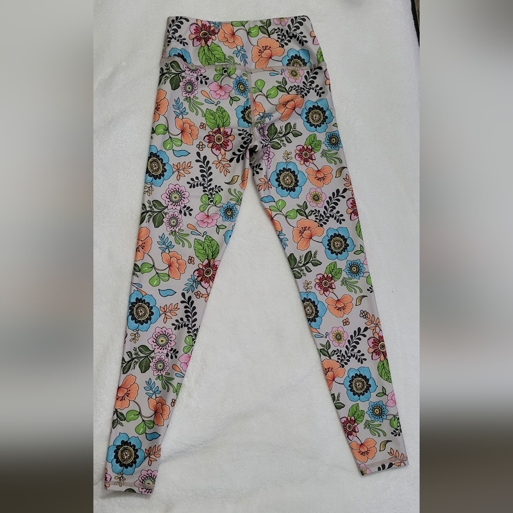 Becco Floral Leggings NWOT - Picture 4 of 10